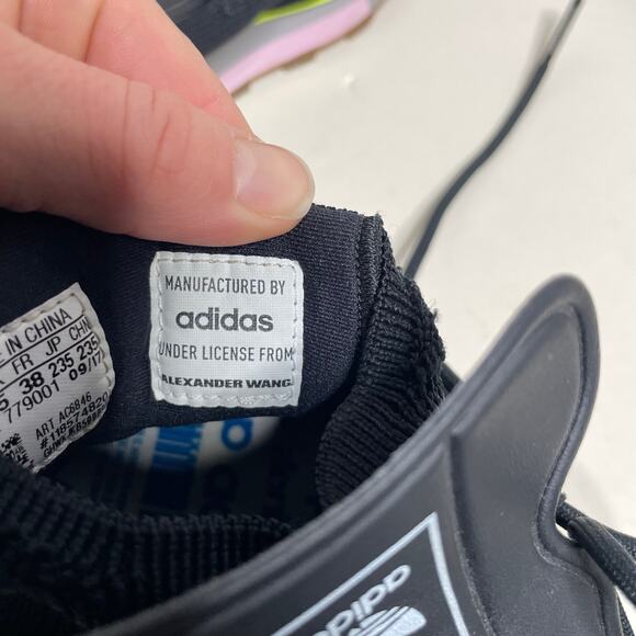 Adidas X Alexander Wang AW Run Mid Core Black Primeknit Running Sneakers Women 7 main image 9
